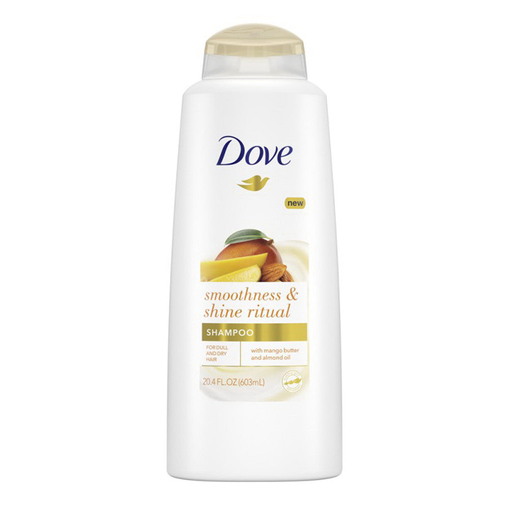 Dove Smoothness And Shine Ritual Shampoo With Mango Butter, 20.4 Oz